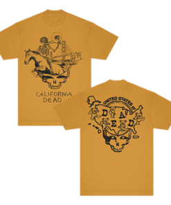 Grateful Dead California United States Of Dead Unisex T-Shirt