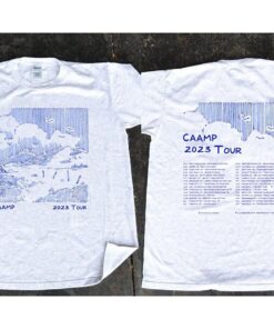 Caamp 2023 tour dates shirt, Caamp band shirt