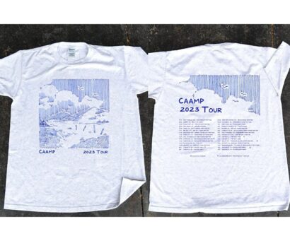 Caamp 2023 tour dates shirt, Caamp band shirt