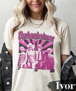 Barbenheimer Comfort Colors Shirt, Barbie Oppenheimer Shirt, Barbie and Oppenheimer Shirt