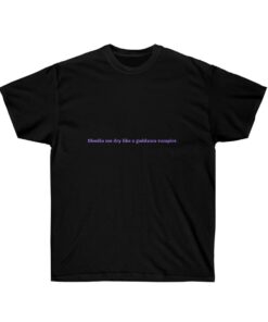 Olivia Rodrigo Vampire Lyrics Tshirt