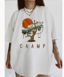 Caamp Tour 2023 tour tshirt, Caamp Car Tee Shirt, Caamp Tour shirt