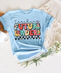 Teaching Future Leader Shirt, Going Back School Tye Dye Shirt