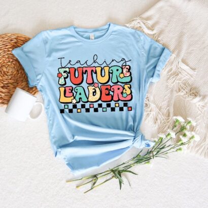 Teaching Future Leader Shirt, Going Back School Tye Dye Shirt