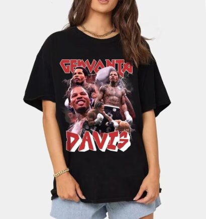 Gervonta Davis Boxing Shirt, Vintage Bootleg Hip Hop Shirt