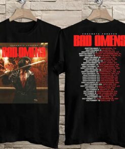 Bad Omens Concrete Forever US Tour 2023 tshirt, Bad Omens tour Fall Tour 2023 shirt