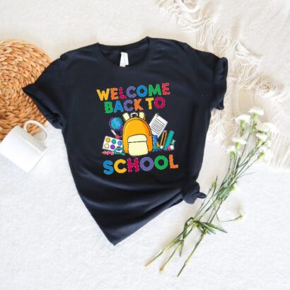 Welcome Back To School 2023, Welcome Back To School Gear, Back To School Tee