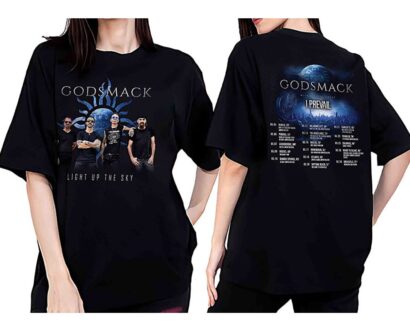 Godsmack Shirt Light Up The Sky Shirt, Godsmack Tour 2023 tshirt