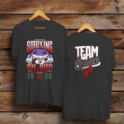 Errol Spence Jr. Smoking On Bud Tour 2023 Shirt, Errol Spence Jr Vs Terence Crawford shirt