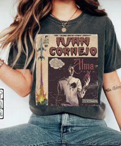 Ivan Cornejo Comic Shirt, 90S Vintage Merch Book Art Alma Vacía Album World Tour Concert Ticket 2023 comfort color shirt