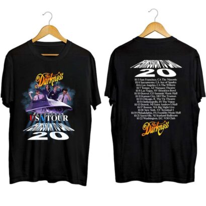 The Darkness Permission to Land 20 Shirt, The Darkness Band Shirt, The Darkness 2023 Concert Shirt