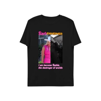 Barbenheimer Barbie x Oppenheimer Tshirt, Barbie Movie Shirt, Oppenheimer 2023 Movie Barbie Shirt