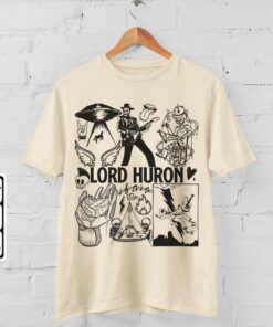 Lord Huron Doodle Art Shirt, Lord Huron Tour 2023 tshirt, Lord Huron tee