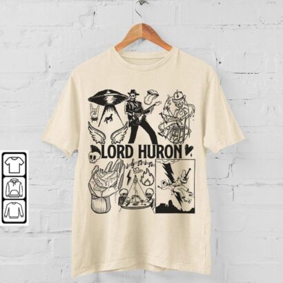 Lord Huron Doodle Art Shirt, Lord Huron Tour 2023 tshirt, Lord Huron tee