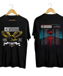 3 Doors Down Band Shirt, Away From the Sun Anniversary Tour 2023 Shirt, Comfort color shirt