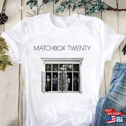 Mb20 Matchbox Twenty Band Shirt 20 Slow Dream Tour 2023 Graphic Hoodie T-Shirt