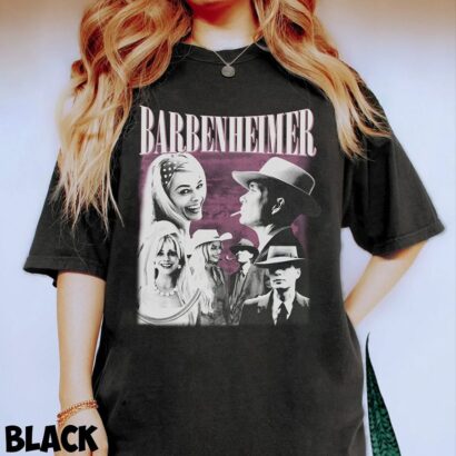 Barbie Oppenheimer TShirt, Barbenheimer Active Tshirt, Funny Movie Tee, Barbie Tshirt