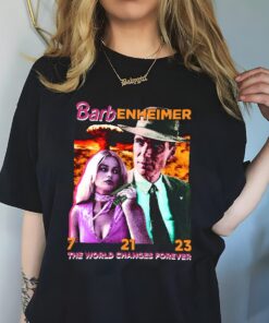 Barbenheimer 72123 shirt, Barbie Vs Oppenheimer Shirt, Cillian Murphy Margot Robbie shirt, Barbie 72123 shirt