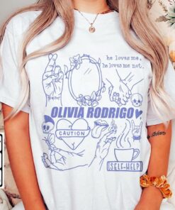 Olivia Rodrigo Doodle Art Shirt, Olivia Rodrigo tshirt