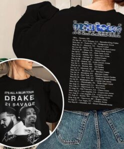 Drake 21 Savage T shirt, Drake 21 Savage merch