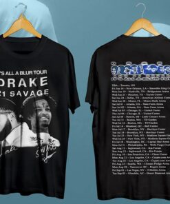 Drake 21 Savage T shirt, Drake 21 Savage merch
