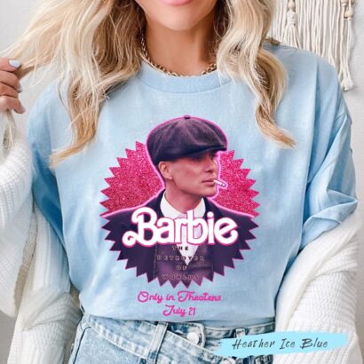 Barbenheimer Barbie and Oppenheimer comfort color Shirt, Barbie Movie T-Shirt, Oppenheimer Movie Inspired 2023 Shirt