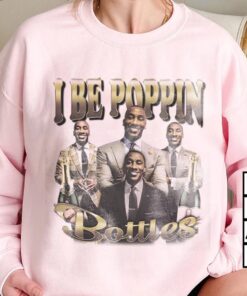 Shannon Sharpe Shirt, Be Poppin Bottles shirt