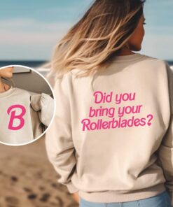 Barbie Movie 2023 Gift shirt, Rollerblading Sweatshirt, Roller Skates Sweatshirt, Rollerblade Sweatshirt