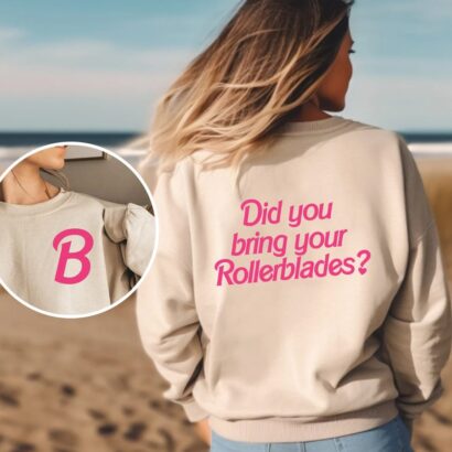 Barbie Movie 2023 Gift shirt, Rollerblading Sweatshirt, Roller Skates Sweatshirt, Rollerblade Sweatshirt