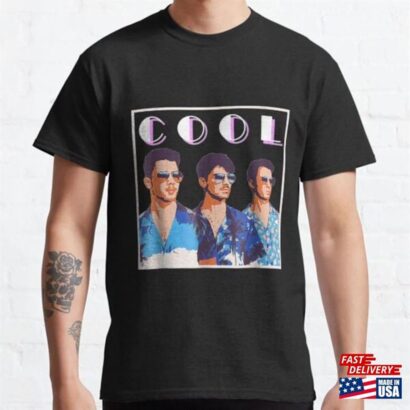 Cool Jonas Brothers T-Shirt Joe Shirt Five Albums One Night Tour Sweatshirt Hoodie