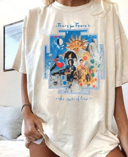 Tears For Fears The Tipping Point Tour Shirt, Tears For Fears Band Retro Crewneck Unisex T-shirt