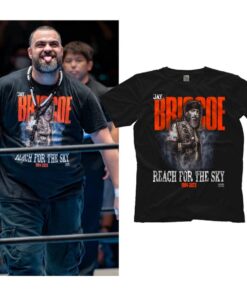 Eddie Kingston Jay Briscoe Shirt, Eddie Kingston Shirt, Jay Briscoe Reach for the Sky Shirt