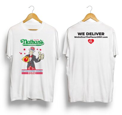 Nathan’s Hot Dog Eating Contest 2023 Shirt, Hot Dog Eating Contest tshirt