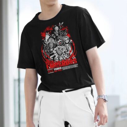 Anime Four Emperors T Shirt, One Piece tshirt