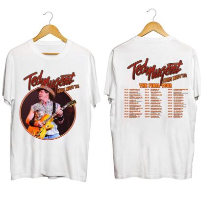 Ted Nugent Adios Mofo 2023 Tour Shirt, Nugent Final Tour Shirt, Ted Nugent Shirt