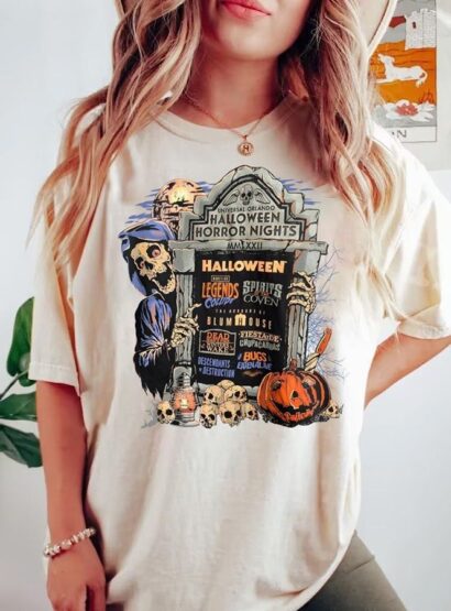 Halloween Horror Nights 2023 Shirt, Scream Movie Shirt