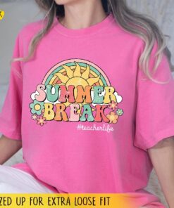 Retro Last Day Of School Teacher Shirt, Teacher Summer Shirt, Summer Beak Shirt