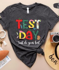 Testing Shirts For Teachers, Funny Teacher Testing Shirt, Test Day Teacher Shirt