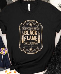 Black Flame Sweatshirt, Sanderson Sisters Shirt, Witch Shirt, Witch Halloween Shirt