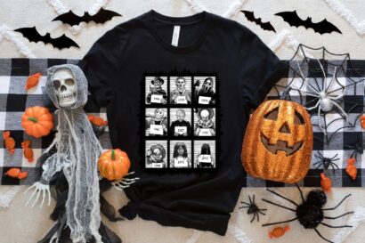 Horror Movie Character Shirt, Halloween Shirt, Horror Movie Characters