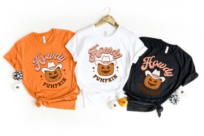 Howdy Pumpkin Sweatshirt, Halloween Sweatshirt, Western Halloween Sweatshirt