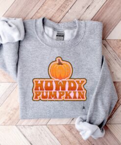 Howdy Pumpkin Sweatshirt, Halloween Sweatshirt, Western Halloween Shirt