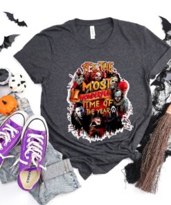 It's The Most Wonderful Time Of The Year Shirt, Horror Movie Shirt, Spooky Shirt