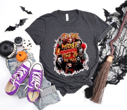 It's The Most Wonderful Time Of The Year Shirt, Horror Movie Shirt, Spooky Shirt