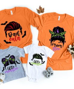 Monster Family Shirt, Halloween Family Matching Shirt, Dadcula Shirt