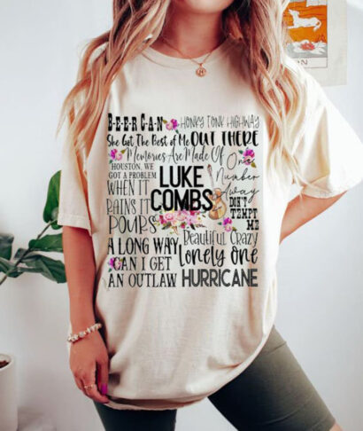 Luke Combs T shirt, Luke Combs comfort color shirt