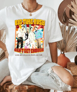 Retro Big Time Rush Shirt, Can’t Get Enough Tour T-Shirt, Big Time Rush Concert Tour 2023 comfort color shirt