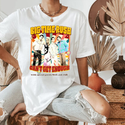 Retro Big Time Rush Shirt, Can’t Get Enough Tour T-Shirt, Big Time Rush Concert Tour 2023 comfort color shirt