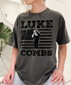 Luke Combs T Shirt, Luke Combs Bullhead Tour 2023 Merch, Comfort colors shirt
