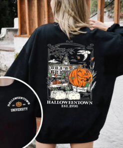 Halloweentown University Sweatshirt, Halloween Town Sweatshirt, Retro Halloweentown Sweatshirt